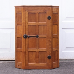 Robert ‘Mouseman’ Thompson Oak Corner Cabinet