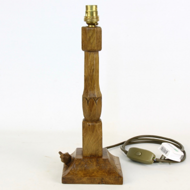 Bob ‘Wrenman&#039; Hunter, Rare Burr Oak Table Lamp