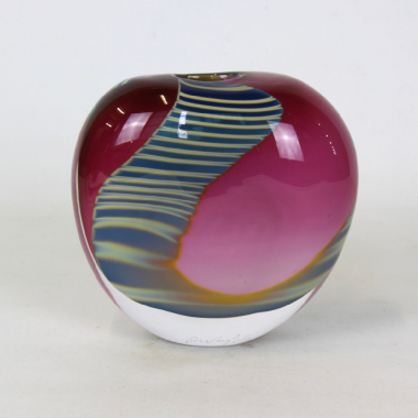 Peter Layton, Medium Paradiso Stoneform Studio Glass Vase