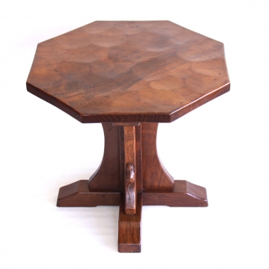 Robert ‘Mouseman’ Thompson Octagonal Oak Coffee Table