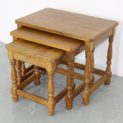 Andrew ‘Butterflyman’ Conning, Oak Nest of 3 Tables