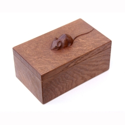 Robert ‘Mouseman’ Thompson Oak Trinket Box