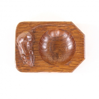 Robert ‘Mouseman’ Thompson Oak Pin Dish
