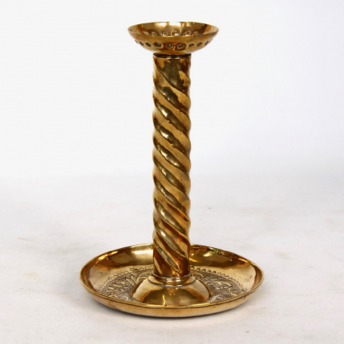 K.S.I.A. Arts and Crafts Copper Candlestick