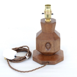Alan ‘Acornman’ Grainger Early Oak Table Lamp