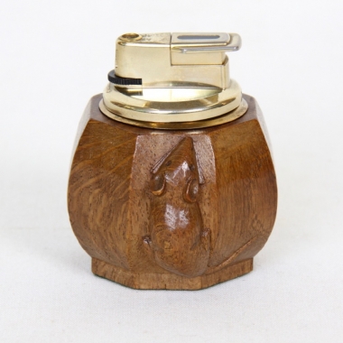 Robert Thompson Mouseman Oak Table Lighter