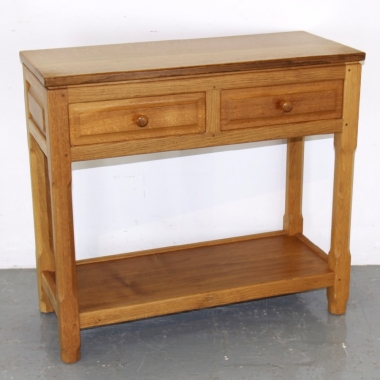 ‘Carthouse Furniture’ Phil Langstaff, Oak Console Table