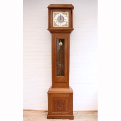 Brian Haw, ex ‘Mouseman’ Yorkshire Oak Long Case Clock