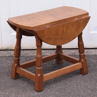 Sid Pollard Dropleaf Oak Occasional Table