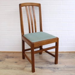Stanley Webb Davies of Windermere, Arts and Crafts Walnut Chair