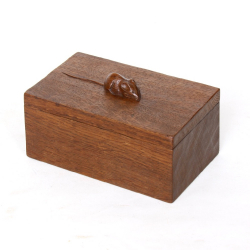 Robert Thompson ‘Mouseman’ Oak Trinket Box
