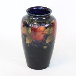 William Moorcroft 8 1/4” Pomegranate Vase
