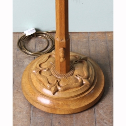 Colin ‘Beaverman’ Almack Oak Standard Lamp
