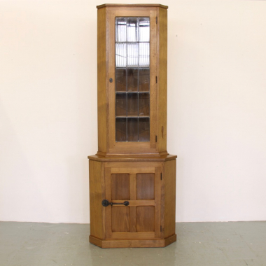 Derek ‘Lizardman’ Slater, Glazed Oak Corner Cabinet