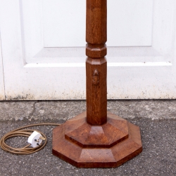 Robert ‘Mouseman’ Thompson Early Standard Lamp
