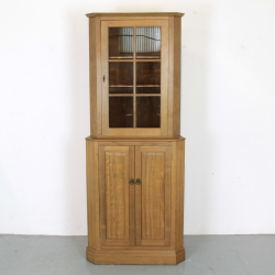 Andrew Conning ‘Butterflyman’ Oak Glazed Corner Cabinet