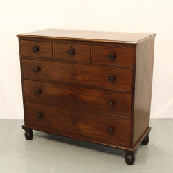 Gillows of Lancaster, Regency Mahogany 3 over 3 Chest of Drawers
