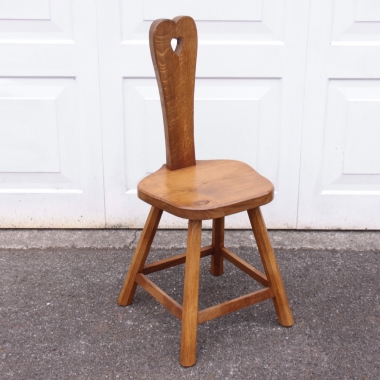 Derek ‘Fishman’ Slater Oak Spinning Chair