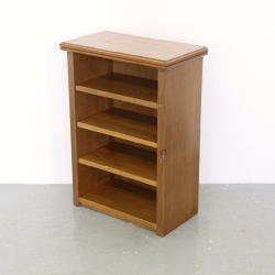 ‘Mouseman’ Robert Thompson, Oak Bookcase / Bedside Cabinet / Multimedia Cabinet