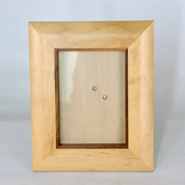 David Linley, Sycamore and Rosewood Cushioned Photo Frame