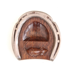 Robert ‘Mouseman’ Thompson Oak Horseshoe Pin Tray