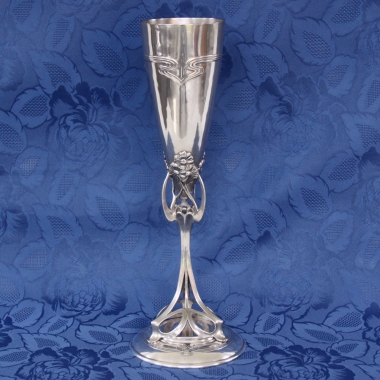 WMF Art Nouveau Silver Plated Trophy Vase