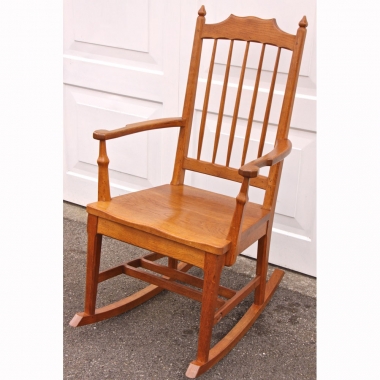 Alan ‘Acornman’ Grainger, Oak Rocking Chair