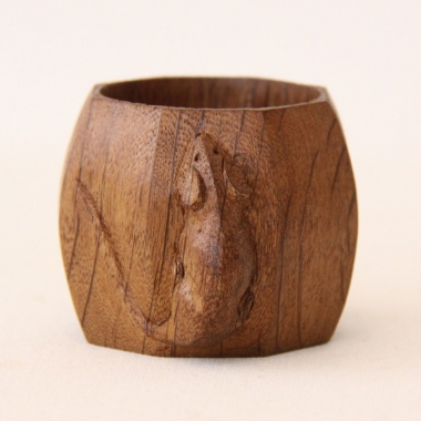 Robert Thompson ‘Mouseman’ Early Oak Napkin Ring