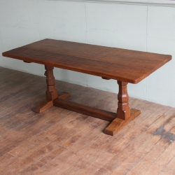 Robert ‘Mouseman’ Thompson 6’ Dowelled Top Dining Table