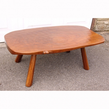 Colin ‘Beaverman’ Almack, Oak 3’6” Coffee Table