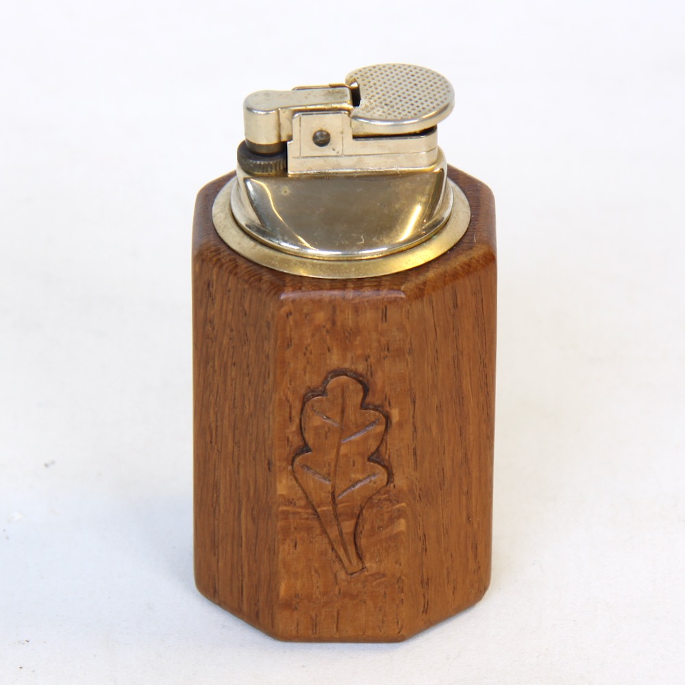 oakleafman david langstaff oak table lighter